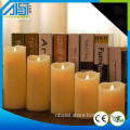 2015 Hot Sale Real Wax Moving Wick LED Candle